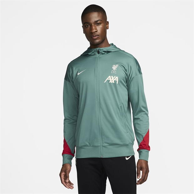 Nike Liverpool Strike Hooded Tracksuit Top 2024 2025 Adults