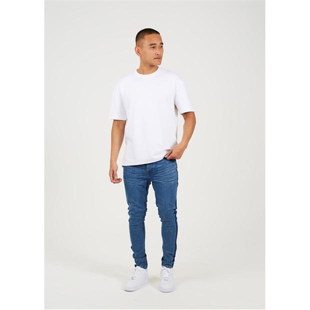 Brave Soul Wash Skinny Jean with Stripe