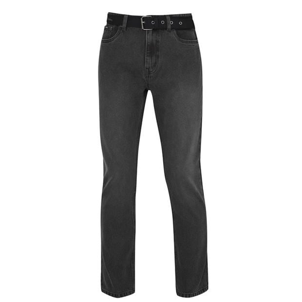Pierre Cardin Belted Jeans Mens