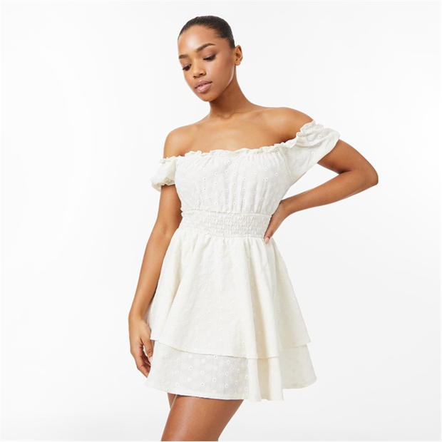 Jack Wills Broderie Mini Dress