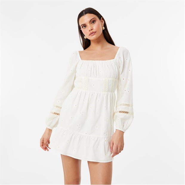 Jack Wills Long Sleeve Boho Dress Women's