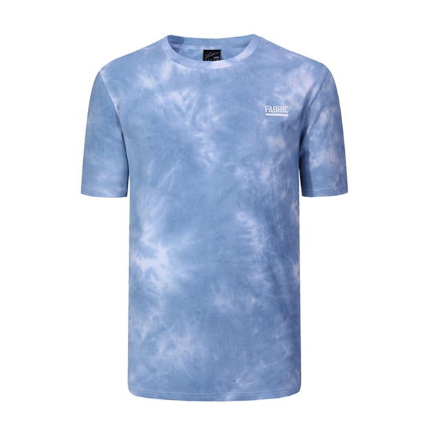 Fabric Tie Dye Short Sleeve T-Shirt Mens