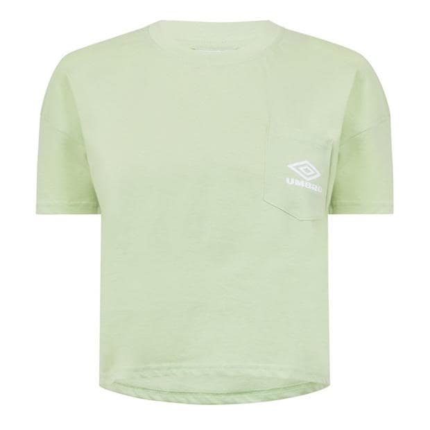 Umbro Diamond Crop T-Shirt Womens