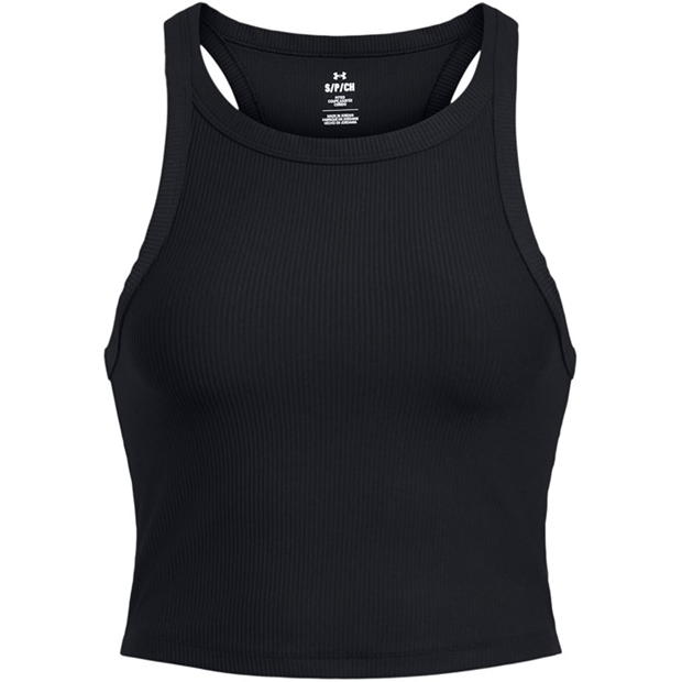 Under Armour Meridian Rib Cropped Tank Womens