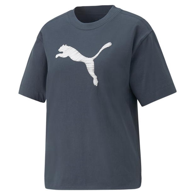 Puma Puma Logo T-Shirt Womens