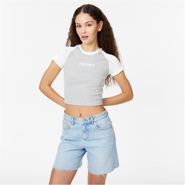 Jack Wills Contrast Baby Tee