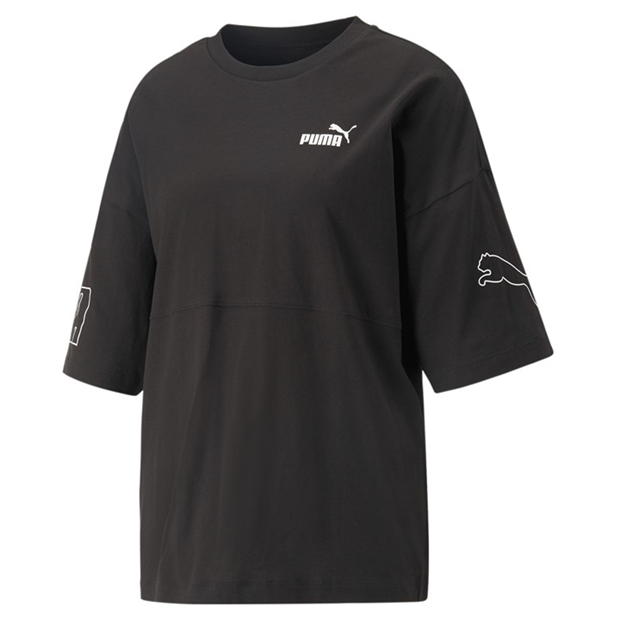 Puma Power Logo T-Shirt Womens