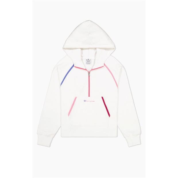 Champion Hooded Quarter Zip Womens