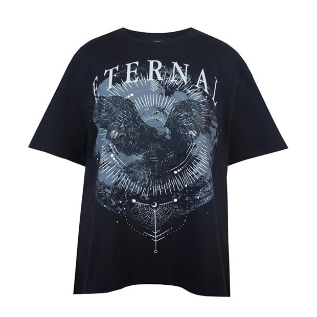 Firetrap Grunge Tee Ld43