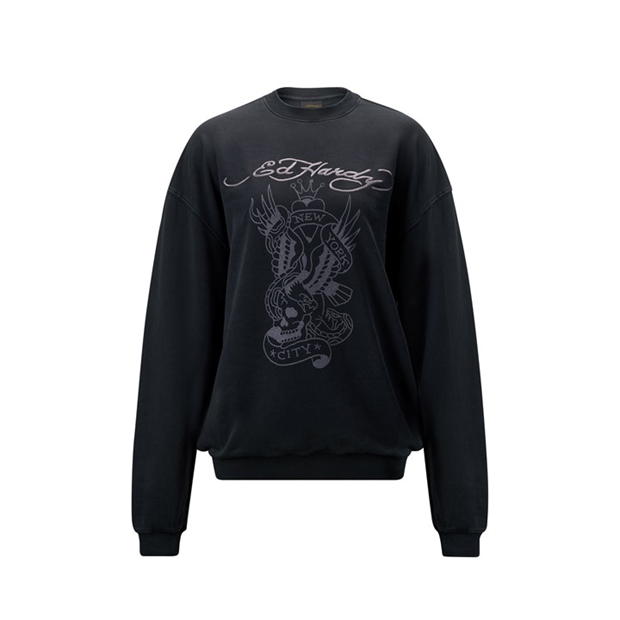 Ed Hardy Ed Nyc Crew Sweat Ld52