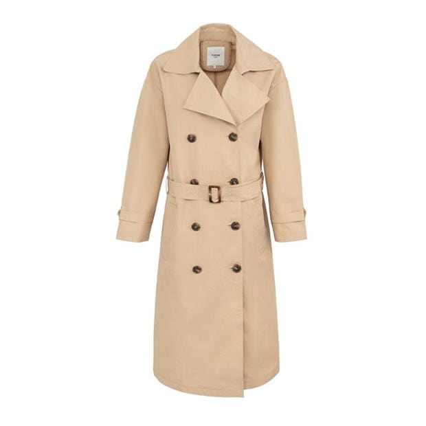 Firetrap Trench Coat Ld44