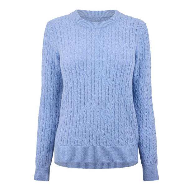 Jack Wills Tinsbury Merino Wool Blend Cable Knitted Jumper