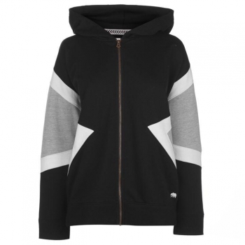 SoulCal Panel Zip Hoodie Ladies 8(XS)