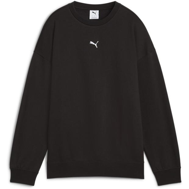 Puma Ess Oversized Crew Fl Sweatshirt Womens