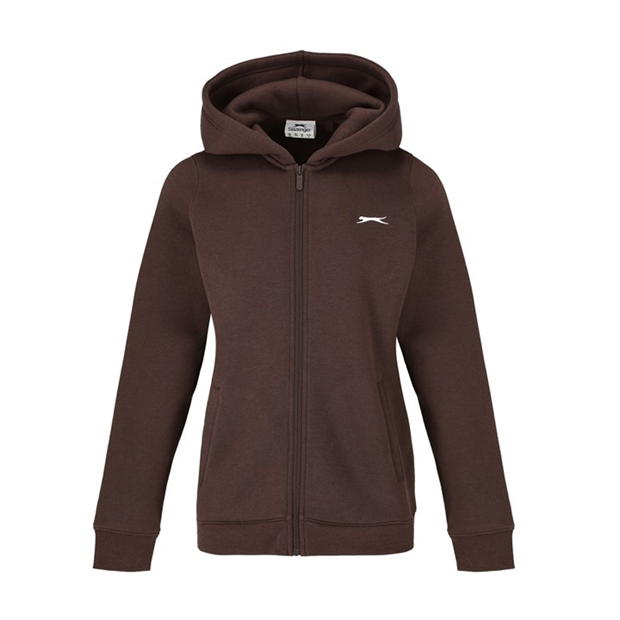 Slazenger Fitted Full Zip Hoodie Womens