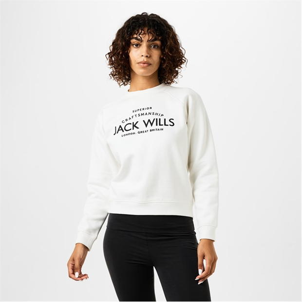 Jack Wills Hunston Graphic Crew Neck Sweatshirt