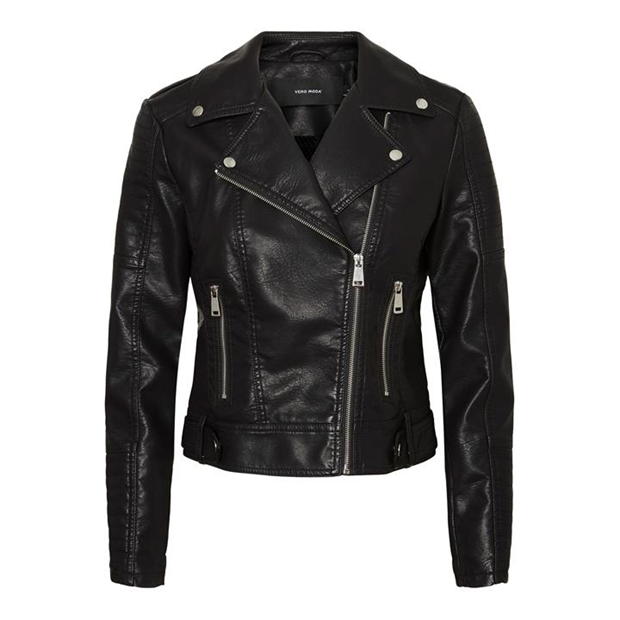 Vero Moda VM Kerri Ultra Coated Biker Jacket