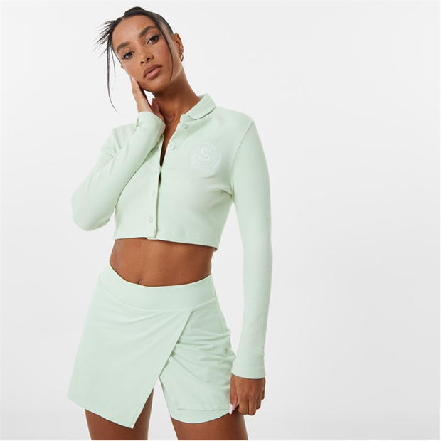 Slazenger Sofia Richie Button Down Top