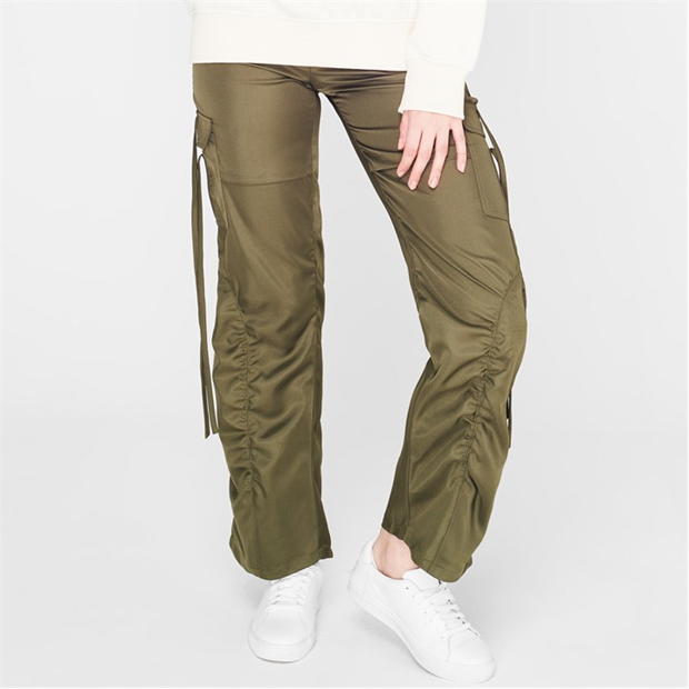 I Saw It First Ruched Cargo Trousers