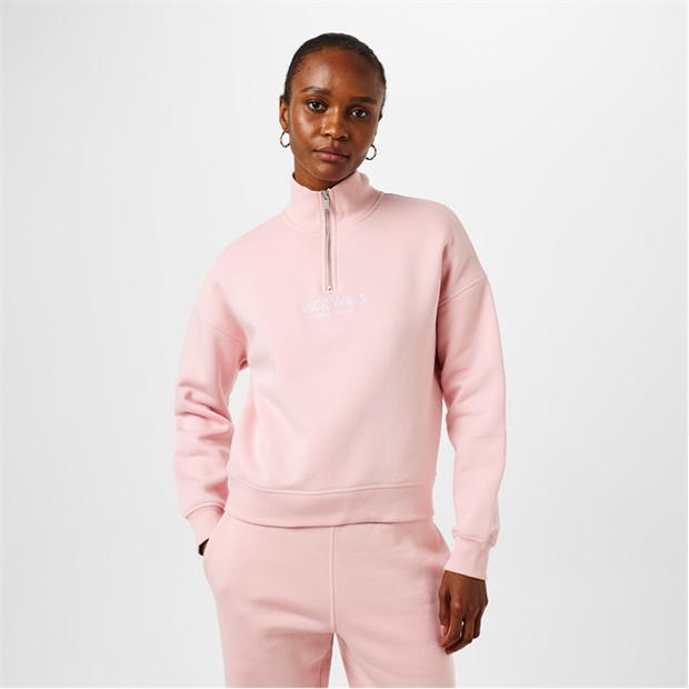 Jack Wills Honeylane Half Zip Sweatshirt