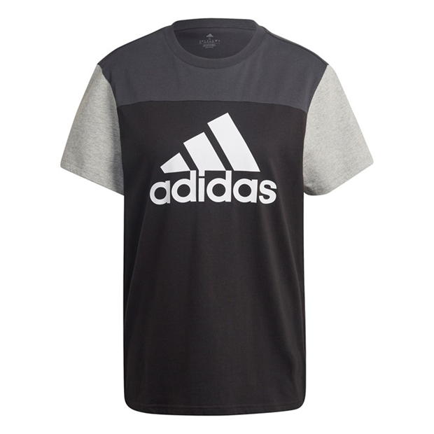 adidas Essentials Colorblock Logo T-Shirt Womens