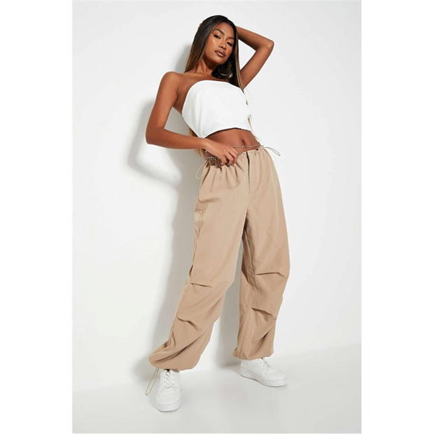 I Saw It First Toggle Waist Parachute Trousers