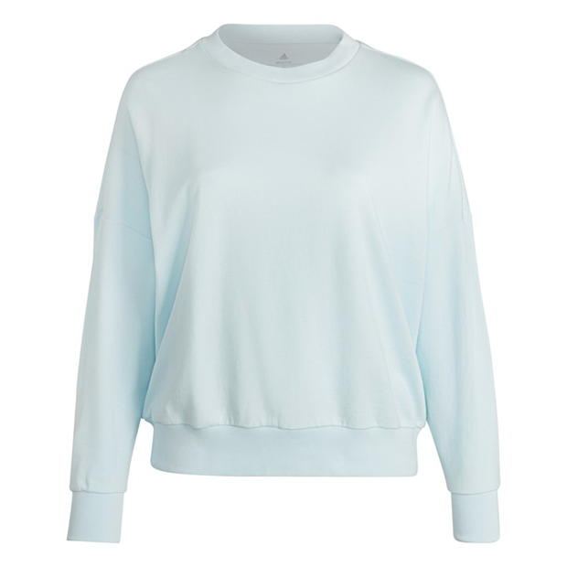 adidas Studio Lounge Loose Sweatshirt (Plus Size)