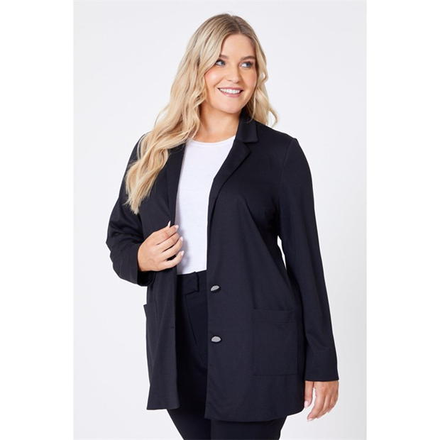 Be You You Ponte Button Blazer