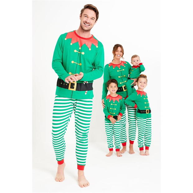 Studio Family Christmas Elf Dress Up Pyjamas