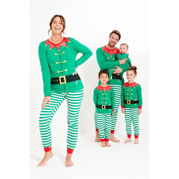 Studio Family Christmas Elf Dress Up Pyjamas
