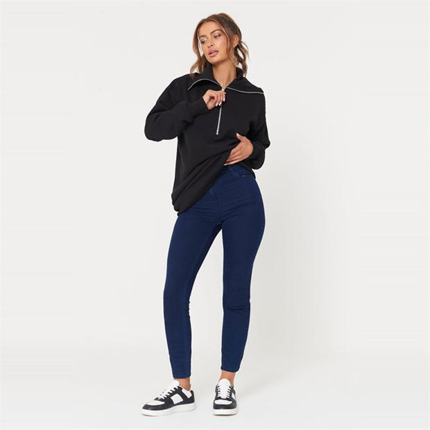 Be You You half Zip Collar Sweatshirt