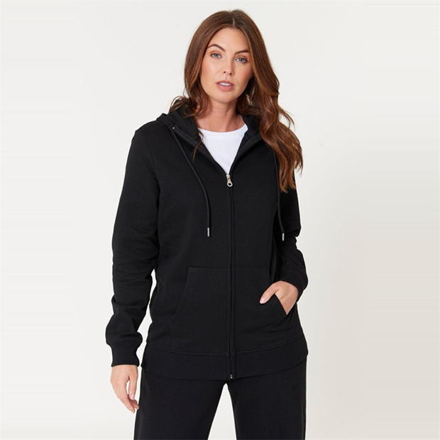 Be You Zip Through Longline Hoodie