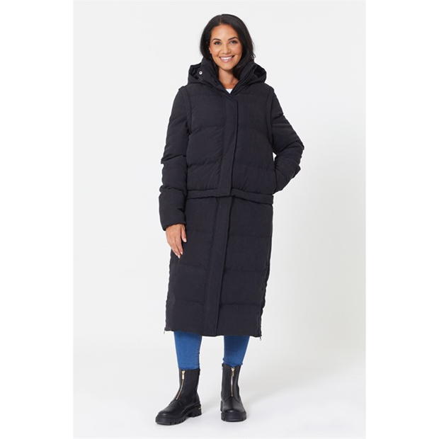 Be You Multiway 4 in 1 Padded Long Line Coat