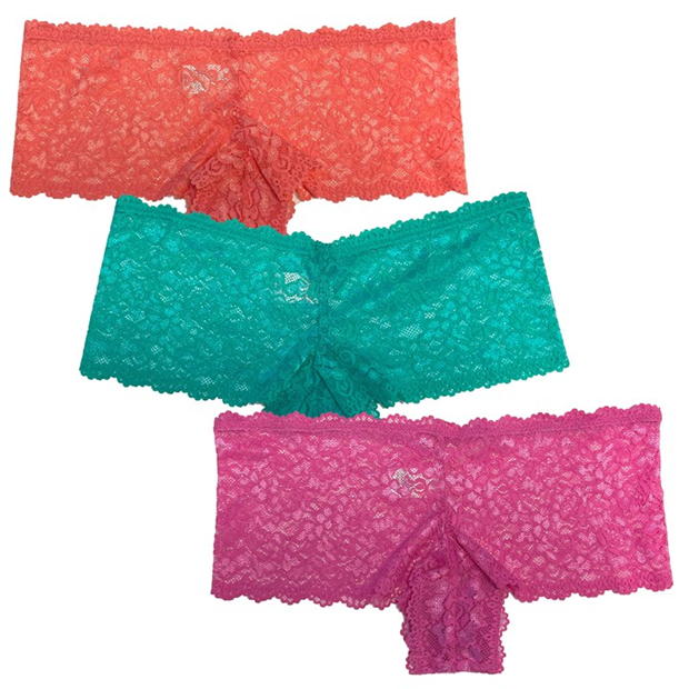 Be You Pack Lace Frenchie Briefs