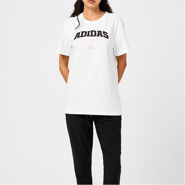 adidas Collegiate Graphic T-shirt Womens