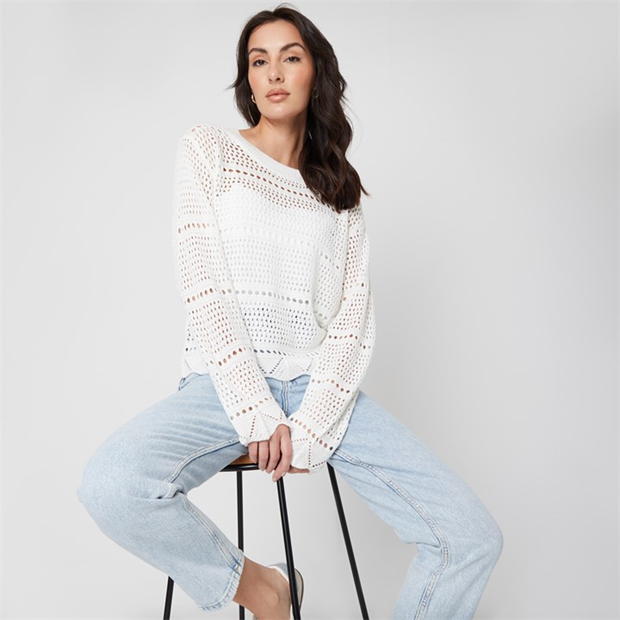 Be You Pointelle Jumper