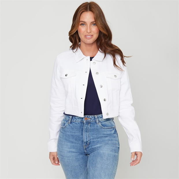 Be You Crop Denim Jacket