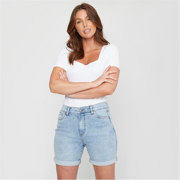 Be You You Boyfriend Denim Short