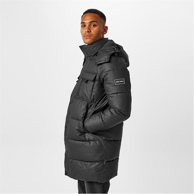 Jack Wills Long Puffer Jacket