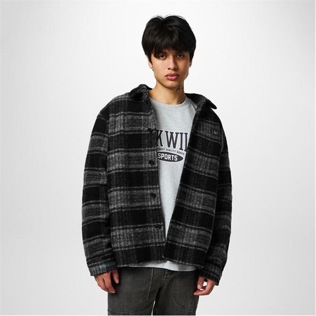 Jack Wills Lined Check Shacket