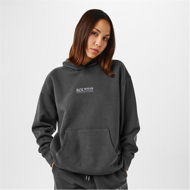 Jack Wills Embroidered Logo Hoodie