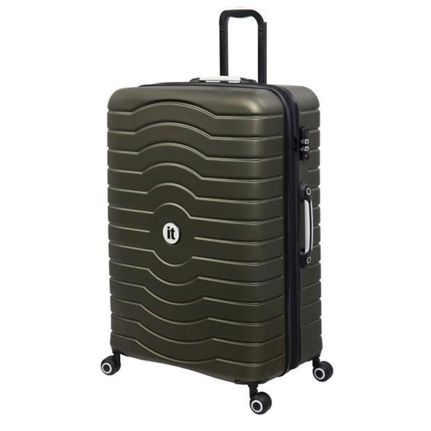 IT Luggage Intervolve 4 Wheel Trolley Suitcase