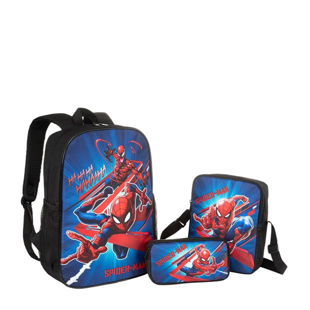 Character Backpack Set Spiderman/stitch