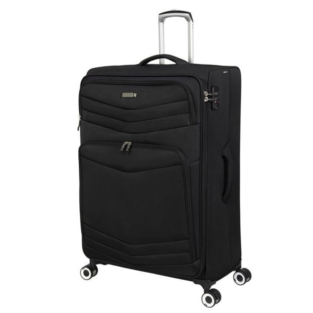 IT Luggage Intrepid Soft Shell Expandable Suitcase
