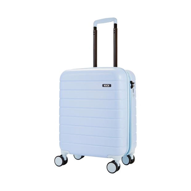 Rock Rock Tulum 8 Wheel Hardshell Beige Suitcase