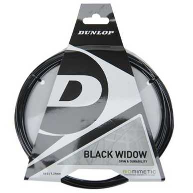 Dunlop Black Widow Tennis Strings Set