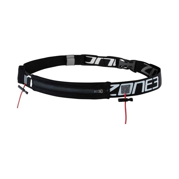 Zone3 Endurance Number Belt with Lycra Fuel Pouch and Energy Gel Storage
