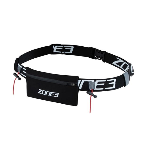 Zone3 Endurance Number Belt with Neoprene Pouch and Energy Gel Storage