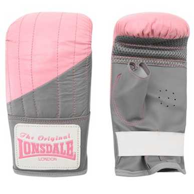 Lonsdale Leather Boxing Mitts Ladies