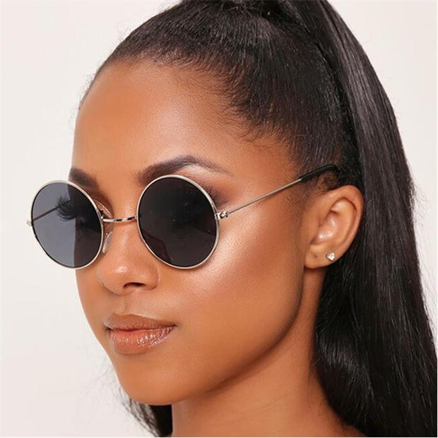 I Saw It First Frame Small Round Sunglasses